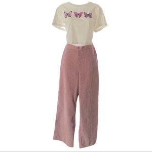Vintage Alfred Dunner High Waist Corduroy Pants